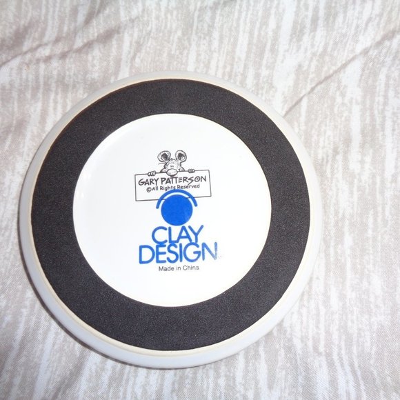 SET Of 4 Gary Patterson Clay Design Cat Coasters - Picture 3 of 9